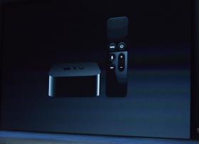 苹果推新Apple TV 配触屏遥控支持Siri助手