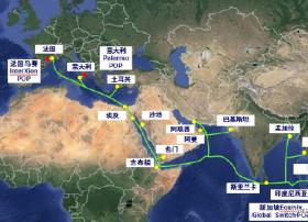 100G：中国联通亚欧5号和亚太直达海缆开通