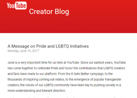 屏蔽LGBTQ内容遭批后！YouTube更新其受限模式政策