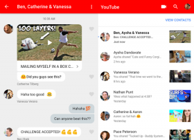YouTube增加社交功能：邀请联系人聊天 可30人群聊