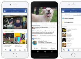 Facebook发布原创视频平台Watch 抗衡YouTube