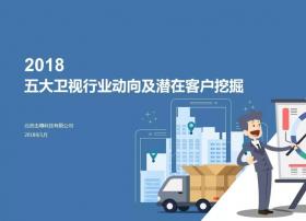 2018，五大卫视行业动向及潜在客户挖掘分析报告