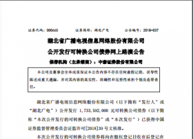 湖北广电信息网络：可转换公司债券网上路演公告 和公开发行公司债券募集说明