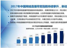 2017年直播行业报告 全面渗透直播短视频加速融合