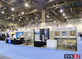 NABshow2011Broadcast Asia展台在现场