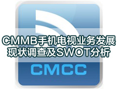 CMMB手机电视业务发展现状调查及SWOT分析