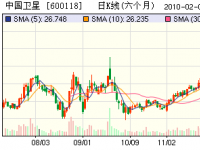 中国卫星09年净利增长12.3% 拟10转增10派0.5元