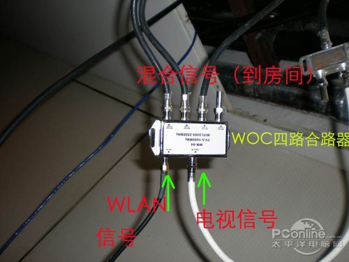 WOC MS04四路合路器