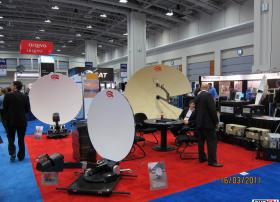 Satellite2011:Arqiva在展会现场